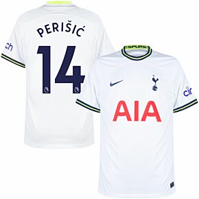 22-23 Tottenham Home Shirt + Perišic 14 (Premier League)