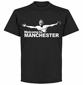 Ronaldo Welcome to Manchester T-shirt - Black