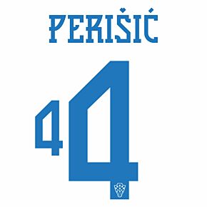 Perišic 4 (Official Printing) - 22-23 Croatia Home