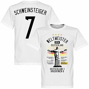 Germany Road To Victory Schweinsteiger Tee - White