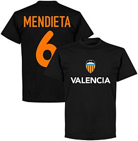 Valencia Mendieta 6 Team T-shirt - Black