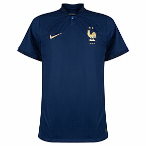 22-23 France Home Shirt - Kids