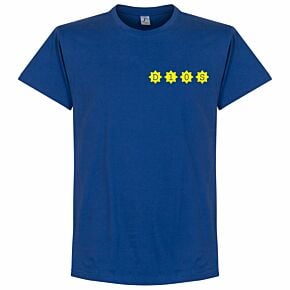 Boca D10S Stars T-shirt - Royal
