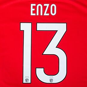 Enzo 13 (Official Printing) - 22-23 Benfica Home