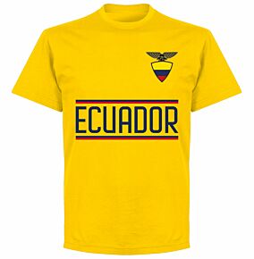 Ecuador Team KIDS T-shirt - Yellow