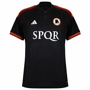 23-24 AS Roma 3rd Shirt incl. SPQR Sponsor