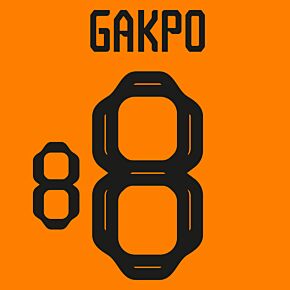 Gakpo 8 (Official Printing) - 22-23 Holland Home