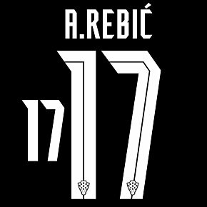 A.Rebić 17 (Official Printing) - 20-21 Croatia Away