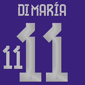 Di Maria 11 (Official Printing) - 22-23 Argentina Away