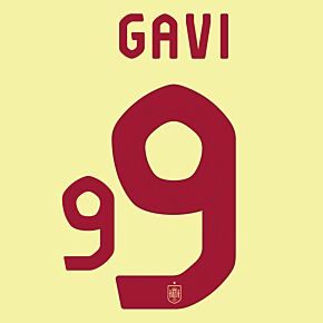 Gavi 9 (Official Printing) - 24-25 Spain Away