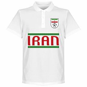 Iran Team Polo Shirt - White