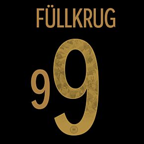 Füllkrug 9 (Official Printing) - 22-23 Germany Away
