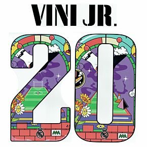 Vini Jr. 20 (Pre-Season Printing) - 22-23 Real Madrid Home/Away