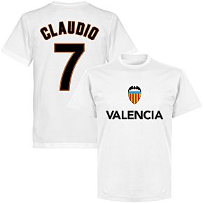 Valencia Claudio 7 Team T-shirt - White