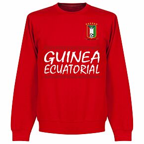 Equatorial Guinea Team Sweatshirt - Red