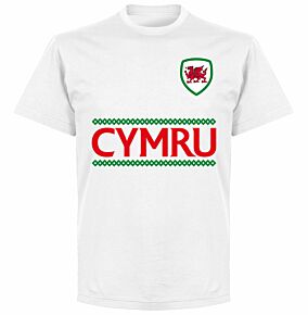 Cymru Team T-shirt - White