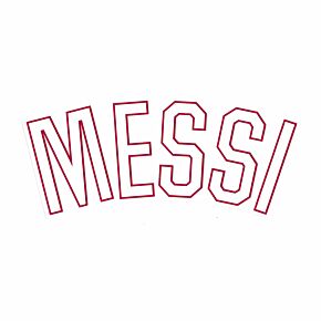 Messi Nameblock - 21-22 PSG Home