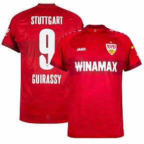 23-24 VFB Stuttgart Away Shirt + Guirassy 9 (Official Printing)