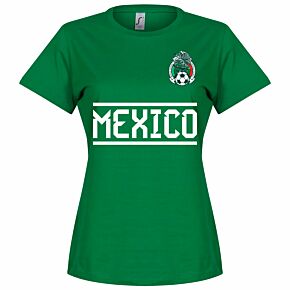 Mexico Team Womens T-shirt - Green