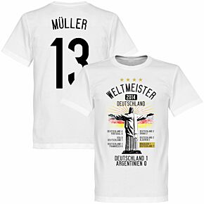 Germany Road To Victory Müller Tee - White