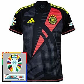 24-25 Germany Home GK Shirt incl. Euro 2024 & Foundation Tournament Patches
