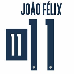 João Félix 11 (Official Printing) - 22-23 Portugal Away