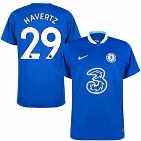 22-23 Chelsea Home Shirt + Havertz 29 (Premier League)
