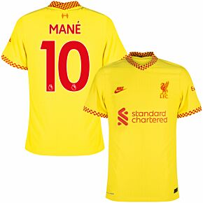21-22 Liverpool Dri-fit ADV 3rd Shirt + Mané 10 (Premier League Printing)