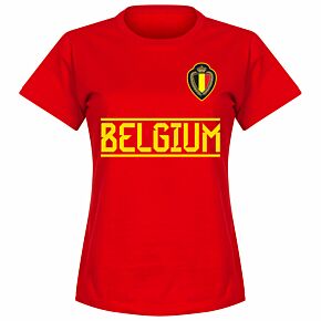 Belgium Team Womens Tee - Red