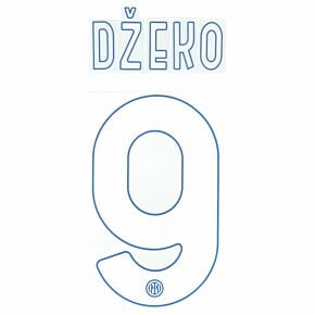 Džeko 9 (Official Printing) - 22-23 Inter Milan Home
