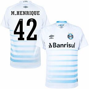 2021 Gremio Away Shirt + F.Henrique 42 (Fan Style)