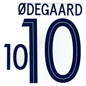 Ødegaard 10 (Official Printing) - 20-21 Norway Away