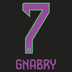 Gnabry 7 (Official Printing) - 23-24 Bayern Munich Away