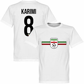 Iran Team Karami Tee - White