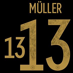 Müller 13 (Official Printing) - 22-23 Germany Away