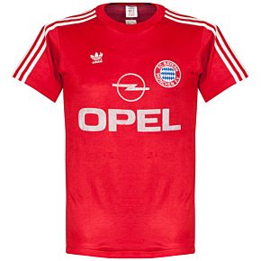 adidas Bayern Munich 1989-1990 Home Shirt - USED Condition (Good) - Size Small