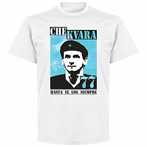 Che Kvara 77 Napoli T-shirt - White