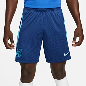 22-23 England Dri-Fit Strike Shorts - Blue Void/Blue Fury