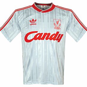 adidas Liverpool 1989-1991 Away Shirt - USED Condition (Fair) - Size S