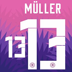 Müller 13 (Official Printing) - 24-25 Germany Away