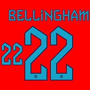 Bellingham 22 (Official Printing) - 22-23 England Away