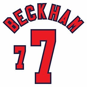 Beckham 7 (Retro Flex Printing)
