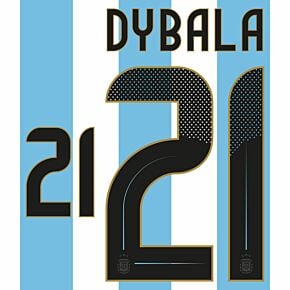 Dybala 21 (Official Printing) - 24-25 Argentina Home