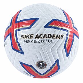 22-23 Premier League Academy Football - White/Red (Size 5)