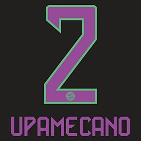 Upamecano 2 (Official Printing) - 23-24 Bayern Munich Away