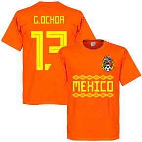 Mexico G. Ochoa 13 Team Tee - Orange