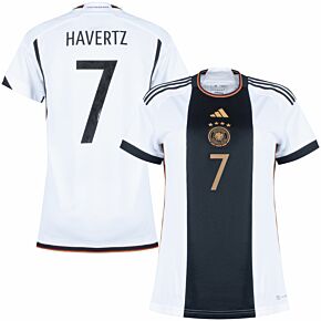 22-23 Germany Home Womens Shirt + Havertz 7 (Official Printing)
