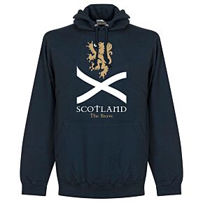 Scotland the Brave Hoodie - Navy