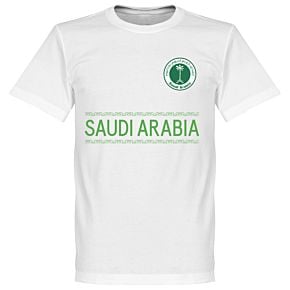 Saudi Arabia Team Tee - White