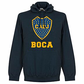 Boca CABJ Crest Hoodie - Navy